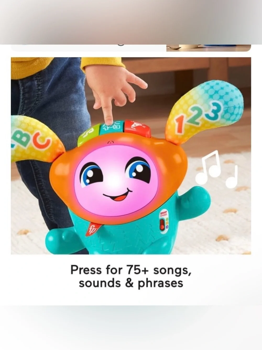 Fisher-Price DJ BOUNCING BEATS Interactive Learning